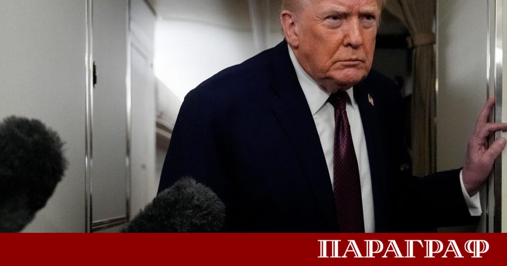 Президентът на САЩ Доналд Тръмп отново заяви категорични претенции към