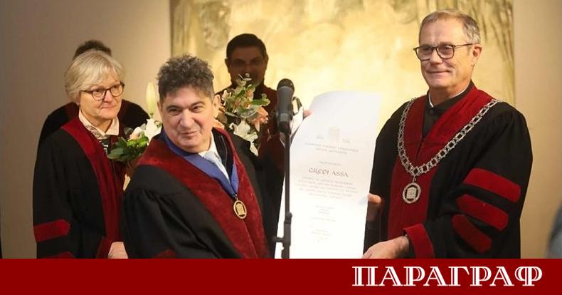 Професор Греди Асса получи почетното звание Доктор хонорис кауза на