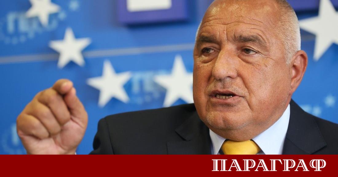 Председателят на ГЕРБ Бойко Борисов заяви че партията подкрепя въвеждането