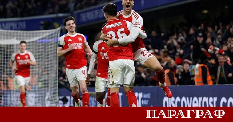 Арсенал постигна драматична победа с 3 2 като гост срещу