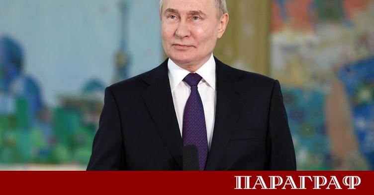 Руският президент Владимир Путин заяви че международната обстановка се е