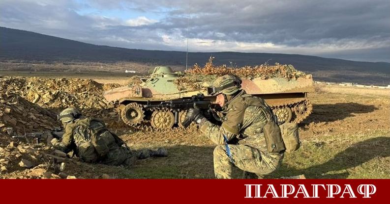 Механизирана рота от 31 ви механизиран батальон – Хасково успешно