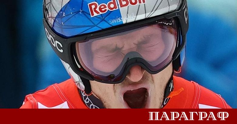 Швейцарската ски звезда Марко Одермат отново доминира на пистата Лауберхорн