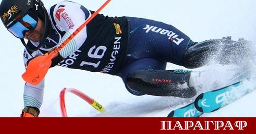 Българският скиор Алберт Попов не успя да завърши първия манш