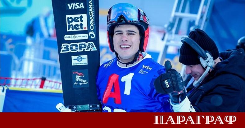 Тервел Замфиров записа първа победа в Световната купа по сноуборд