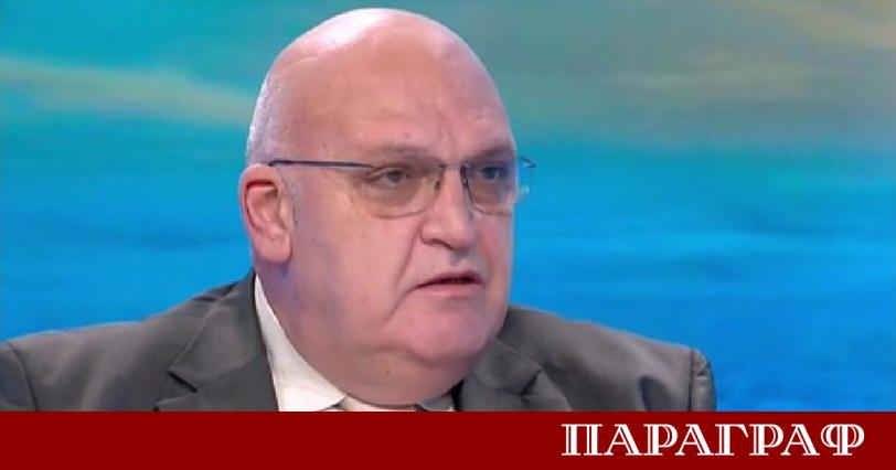 Председателят на Българския лекарски съюз БЛС д р Николай Брънзалов