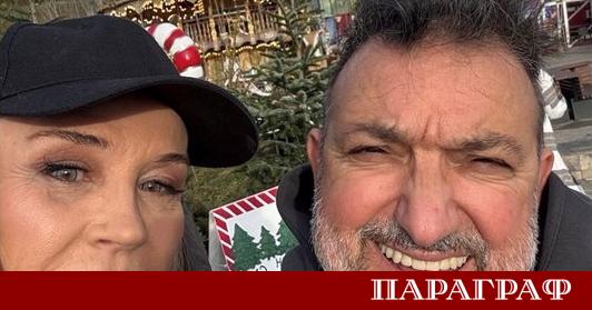 Известната българска актриса Аня Пенчева гостува на колегата си Васил