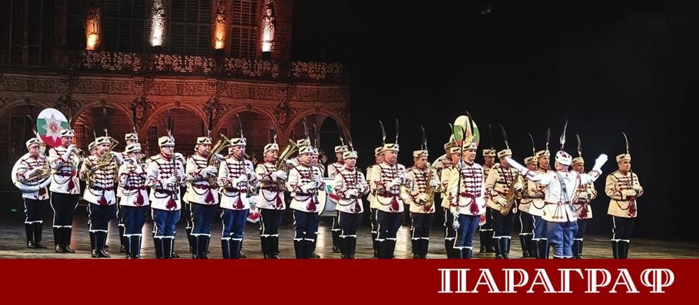 Гвардейският представителен духов оркестър към Националната гвардейска част участва в