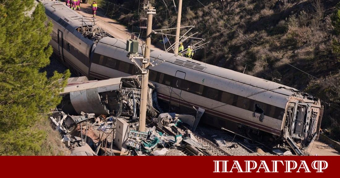 След вчерашната тежка влакова катастрофа в Испания продължава издирването на