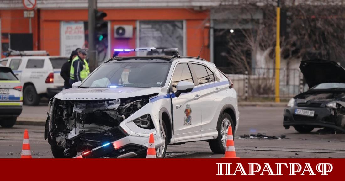 Служебен джип на Столична община е участвал в пътнотранспортно произшествие