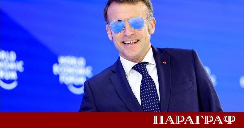 Слънчевите очила тип авиатор на френския президент Еманюел Макрон предизвикаха