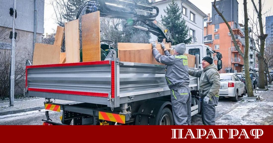 Столична община СО обяви че голяма част от натрупаните отпадъци