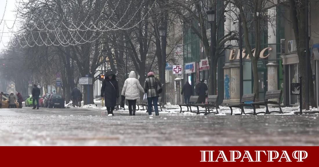 Поледицата която парализира Русе изпрати над 120 души в болница