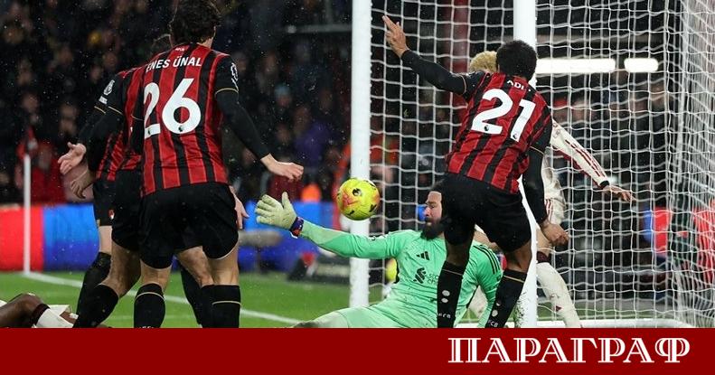 Шампионът Ливърпул претърпя изненадваща загуба с 2 3 при гостуването