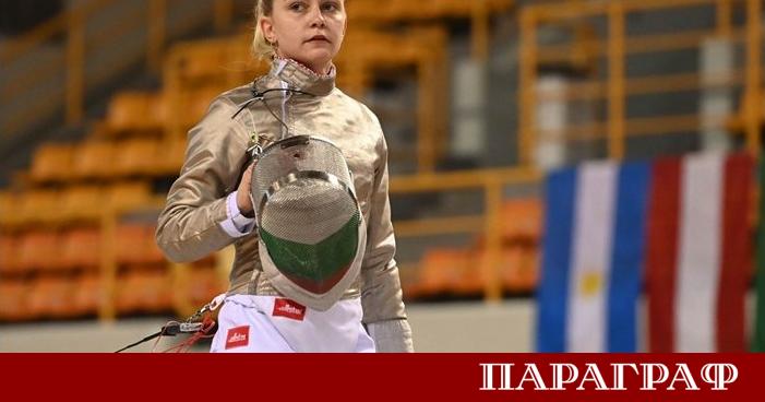 Българската фехтовачка Йоана Илиева зае девето място на Световната купа