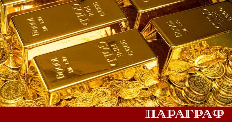 Цената на златото достигна рекордната стойност от над 5000 долара