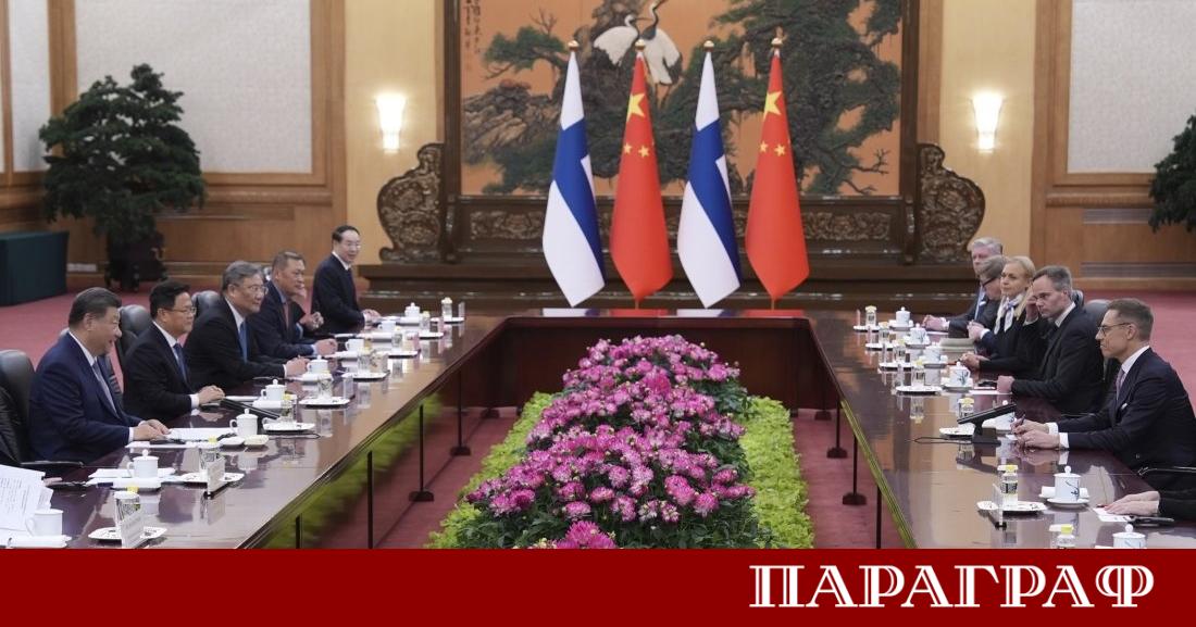 Китай изразява желание за подобряване на взаимното доверие с Финландия