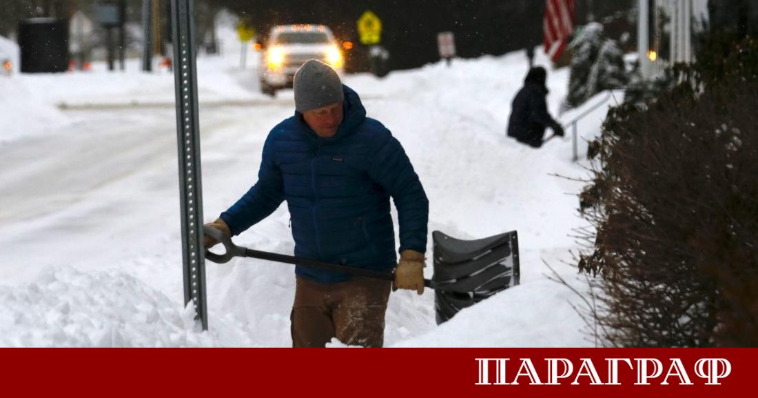 Мащабна зимна буря простираща се от Тексас до Мейн парализира