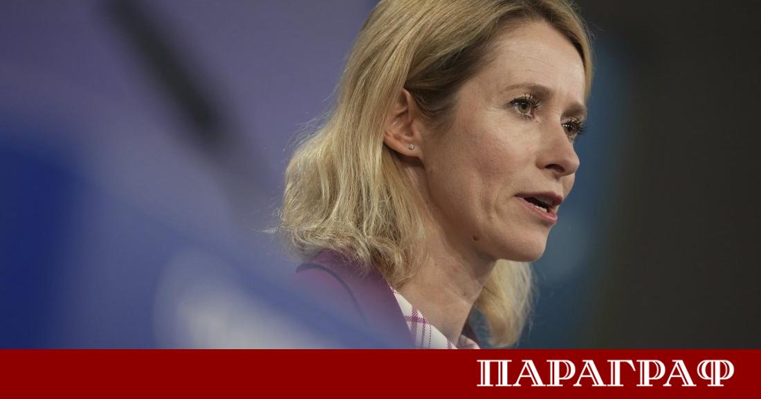 Върховният представител на ЕС по външната политика и сигурността Кая