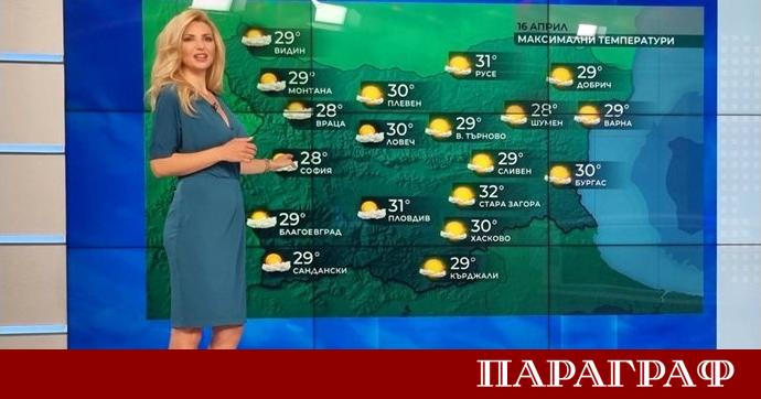 Популярната синоптичка Ева Кикерезова обяви официално напускането си от Българската