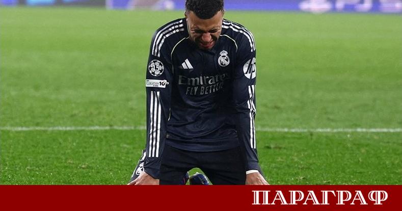 Звездата на Реал Мадрид Килиан Мбапе не скри гнева си