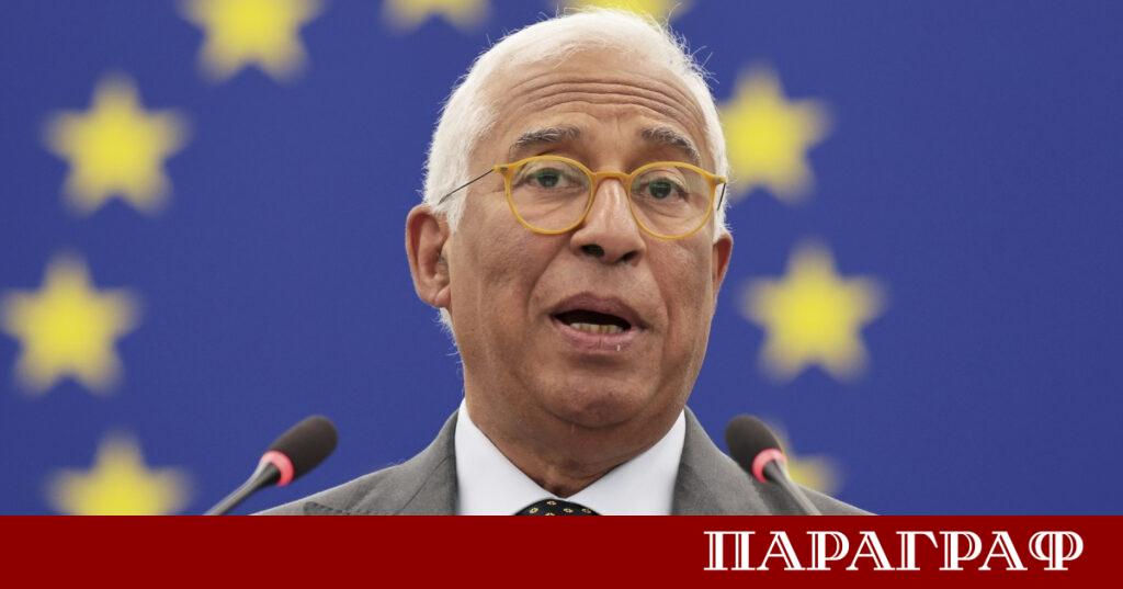 Председателят на Европейския съвет Антониу Коща подчерта стратегическото значение на