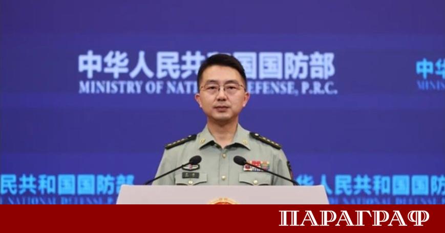 Министерството на отбраната на Китай излезе с остра позиция относно