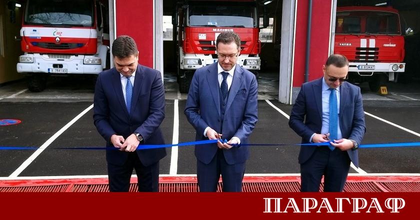 Димитровград посрещна обновената сграда на местната пожарна служба Ремонтът на