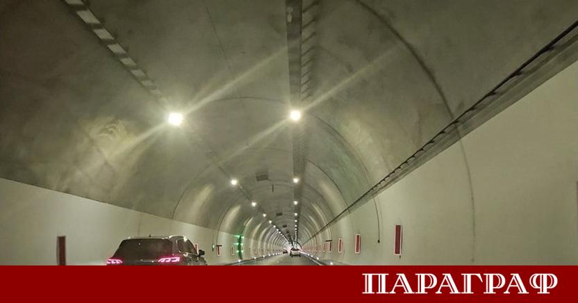 Движението в тунел Железница на АМ Струма вече се осъществява