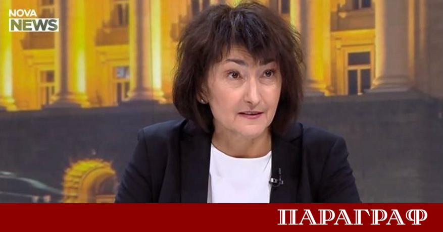 Членът на Националния съвет на БСП проф Ваня Добрева изрази