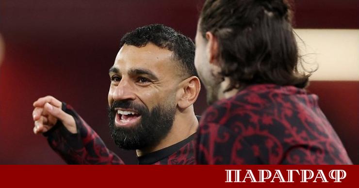 Звездата на Ливърпул Мохамед Салах записа името си със златни