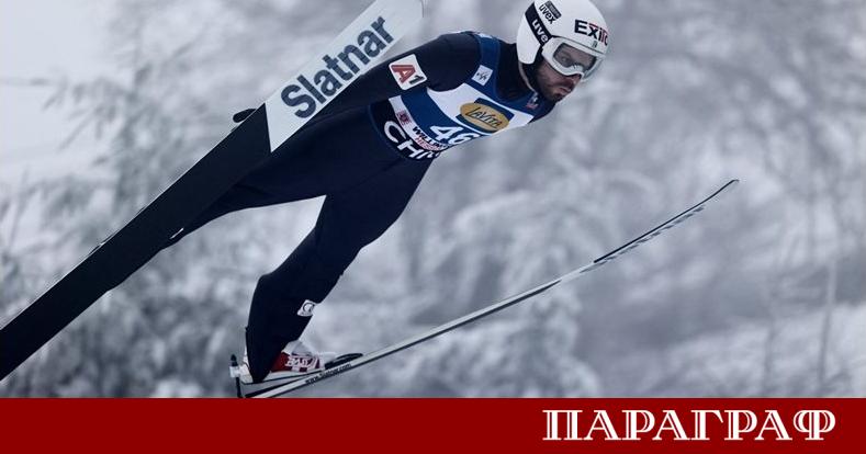 Най добрият български ски скачач Владимир Зографски демонстрира отлична форма