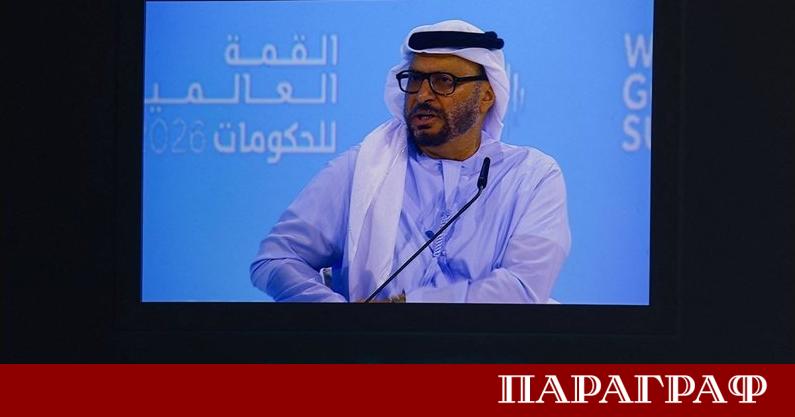 Дипломатическият съветник на президента на Обединените арабски емирства ОАЕ Ануар