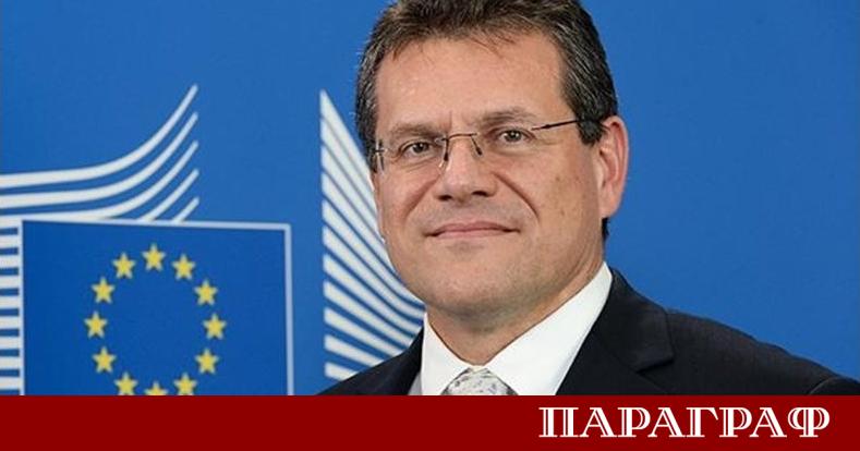 Еврокомисарят по търговските и икономическите въпроси Марош Шефчович отрича категорично