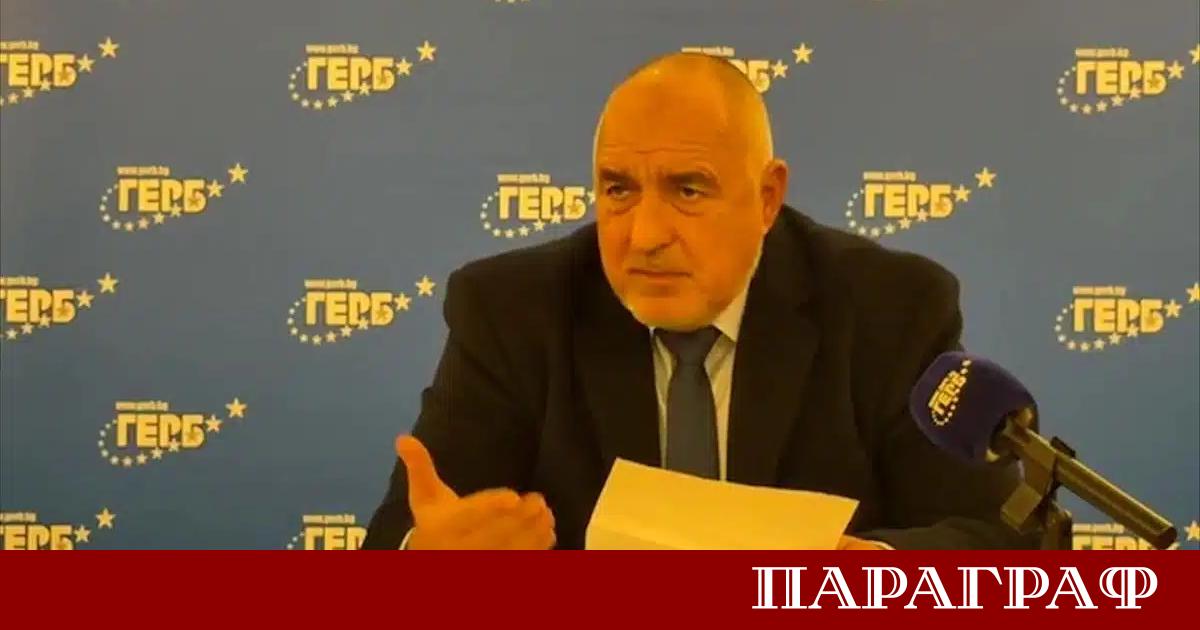 Лидерът на ГЕРБ Бойко Борисов категорично отрече планове за президентска