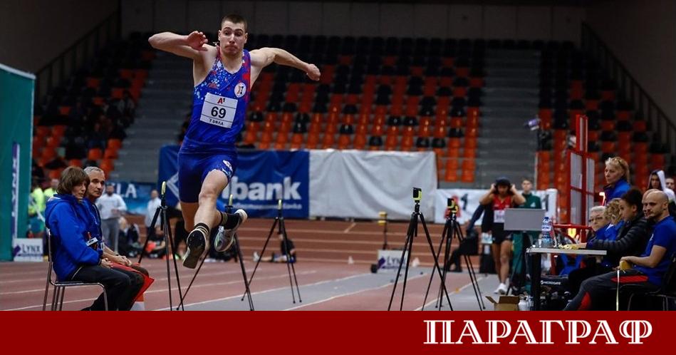 Най добрият лекоатлет на България за изминалата година Божидар Саръбоюков