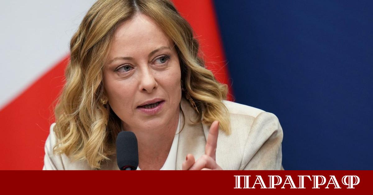 Мистериозният херувим с чертите на италианския премиер Джорджа Мелони вече