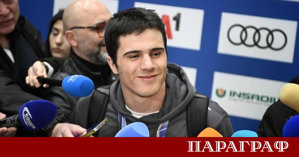 България посрещна като истински герой 20 годишния сноубордист Тервел Замфиров