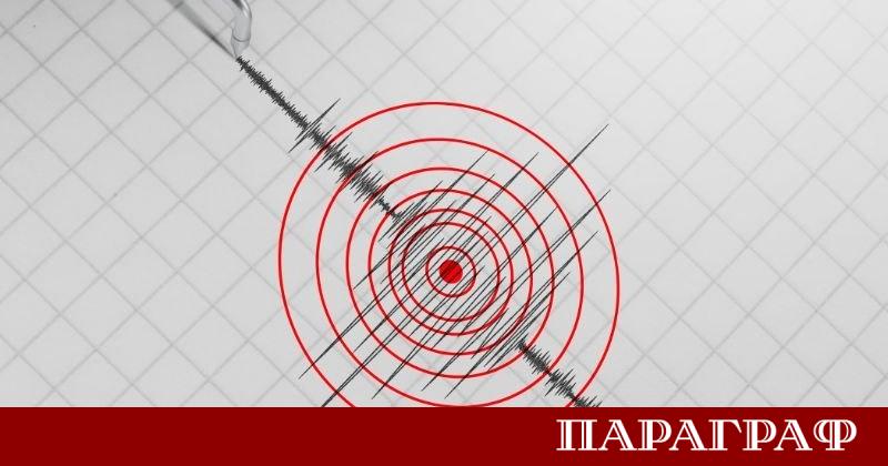Силно земетресение с магнитуд 4 9 по Рихтер беше регистрирано