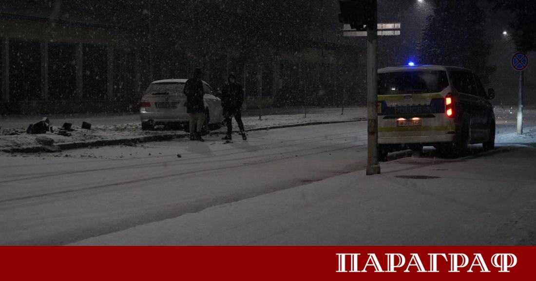 Зимната обстановка внезапно се завърна в област Монтана през ноември