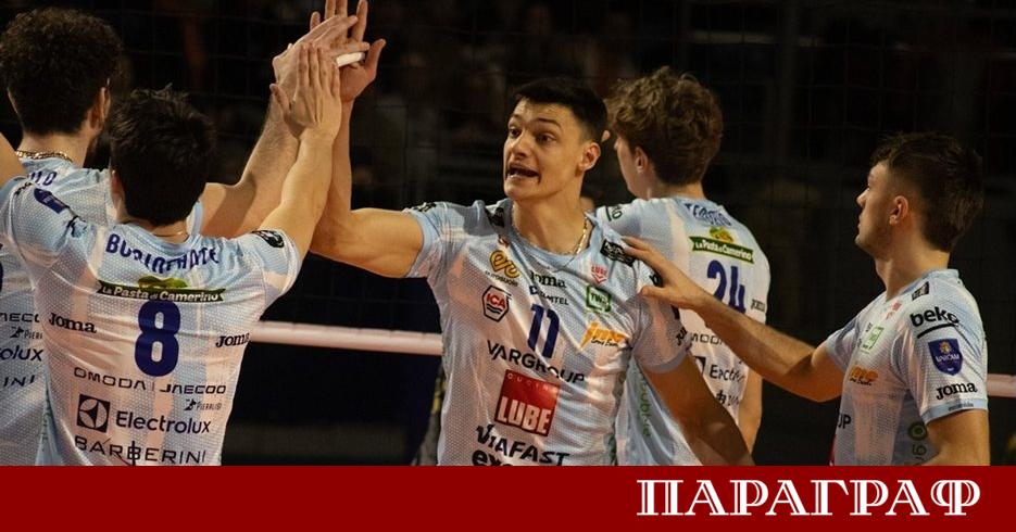 Българската волейболна звезда Алекс Николов изнесе истински рецитал във Франция