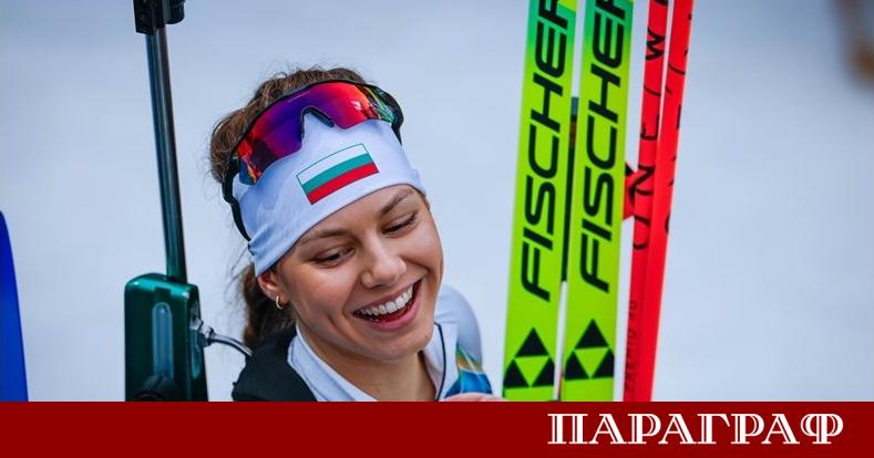 Българската биатлонистка Лора Христова постигна исторически триумф на Зимните олимпийски