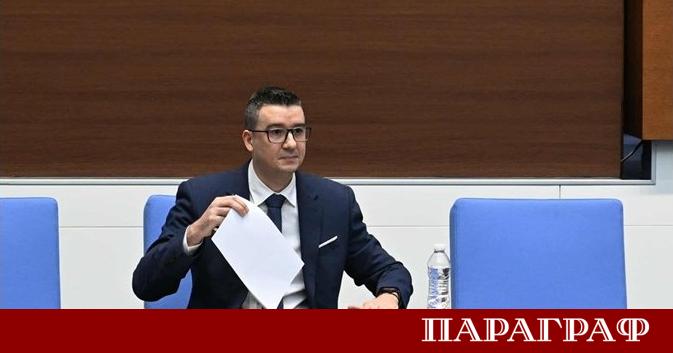 Икономическият министър в оставка Петър Дилов заяви пред народните представители