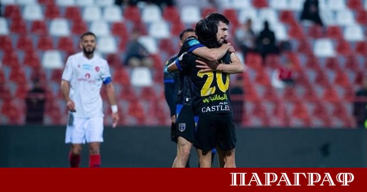 Българският национал Марин Петков записа първото си ключово действие в