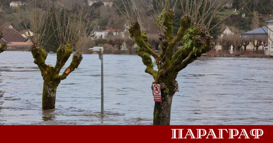 Мощната буря Нилс парализира части от Западна Европа като причини