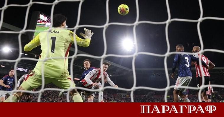 Лидерът във Висшата лига на Англия Арсенал направи грешна стъпка