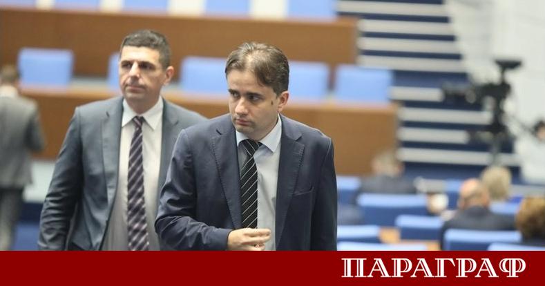 Лидерите на Да България Ивайло Мирчев и Божидар Божанов поставиха