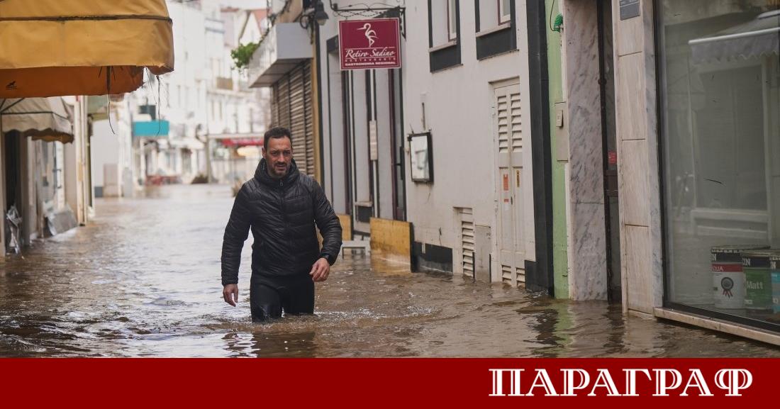 Унищожителната буря Нилс връхлетя Франция Испания и Португалия като до