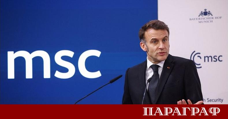 Френският президент Еманюел Макрон отправи остро предупреждение към западните съюзници