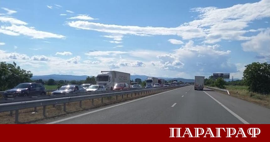 Тежък инцидент затруднява движението по автомагистрала Тракия в днешния ден